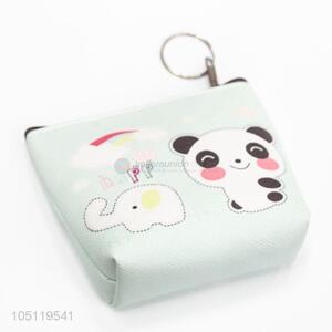 Popular Custom Cute Cartoon Panda Printed PVC Coin Purses for Sale