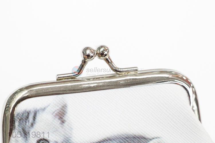 Exquisite Cute Cat Printed Coin Purse Coin Wallet Coin Bag