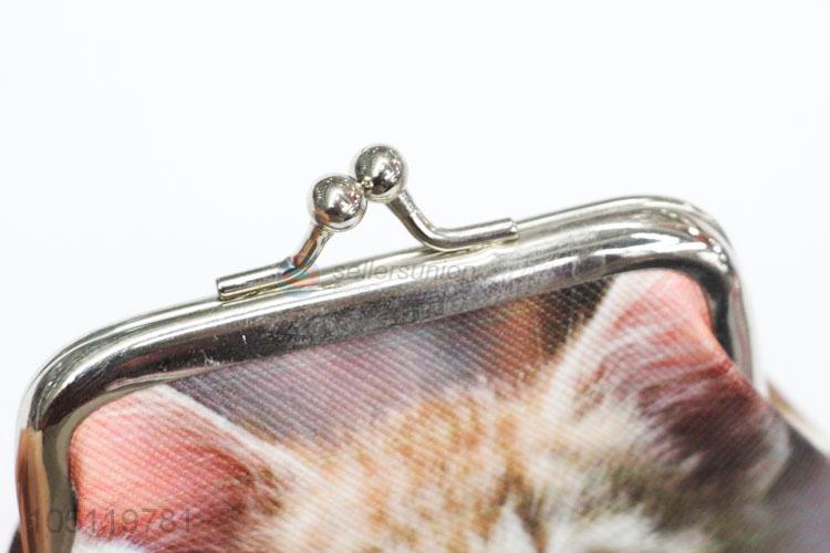 Wholesale Cheap Price Cute Baby Cat Design Coin Purse Mini Money Bag