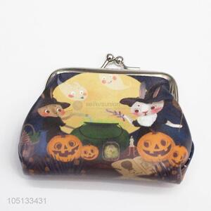 Cute All Saints' Day Pattern PU Leather Women Purse Coin Purse