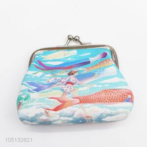 Popular Promotion Cartoon Fesh Printing Hasp Coin Purse