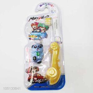 Factory Price Children Toothbrush with Toy Set