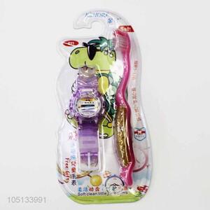 Best Popular Soft Bristle Child Toothbrush with Toy