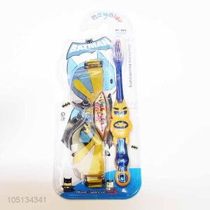 Superior Quality 2pcs Children Toothbrush with Toy Set