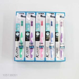 Factory sales plastic adult toothbrush for home use