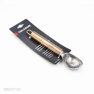 Bottom price good quality stainless steel ice cream scoop/spoon