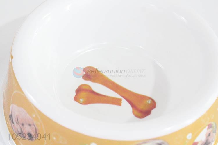 China wholesale dog pet bowl feeding drinking water bowl