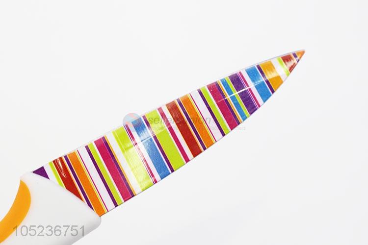 Custom Colorful Stainless Steel Fruit Knife