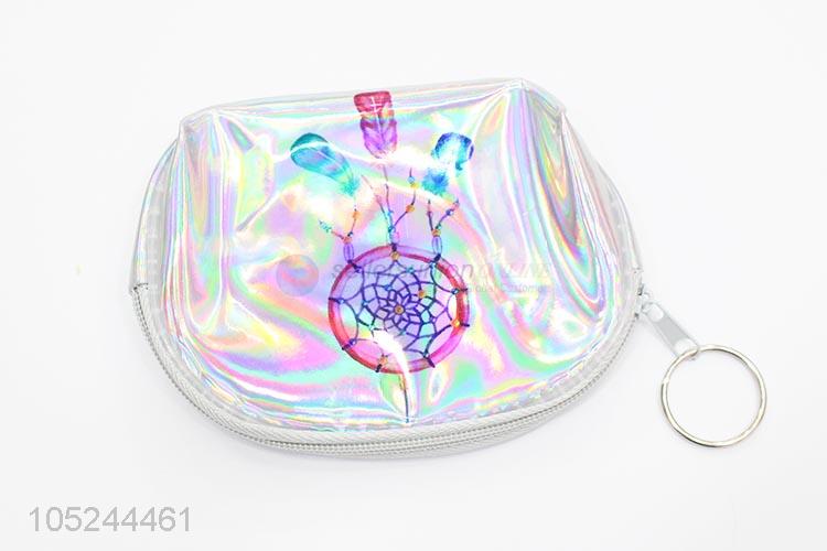 Resonable price mini pu printed coin wallet