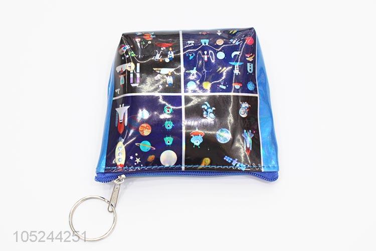 Super quality cute cartoon laser coin purse