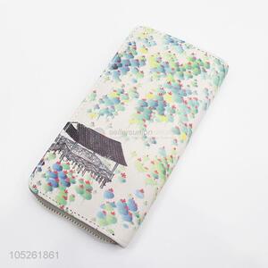 Cartoon Chinese Painting Design Passport Organizer Travel Wallet