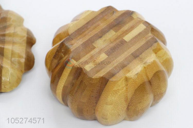 Hot Selling Pumpkin Shaped Bamboo Ashtray Eco Ashtray