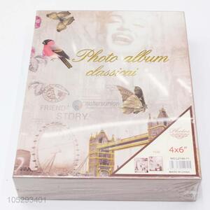 Latest Design Photo Album Fashion Photobook with Transparent Inside Pages