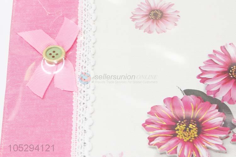 Factory Excellent Reusable Photo Album Paper Family Photobook with Transparent Inside Pages