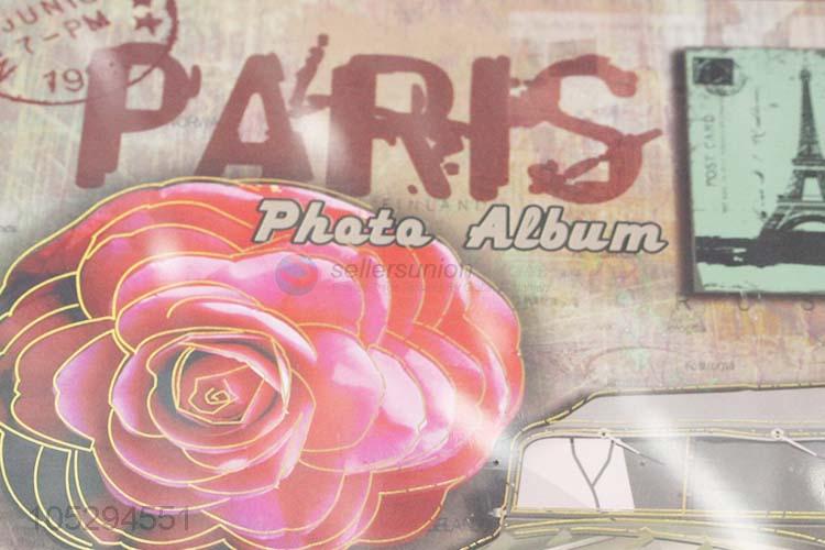 Promotional Custom Wedding Photo Album with Paste Inside Pages