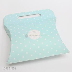 Chinese Factory Reusable Green Color Dotted Candy Festival Box