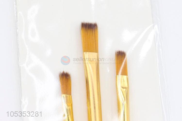 Special Design 3pcs Watercolor Drawing Paintbrush Art Supplies