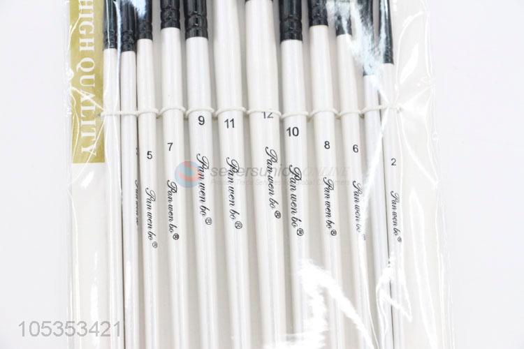 Factory Price 12pcs Art Supplies Drawing Art Pen Paint Brush