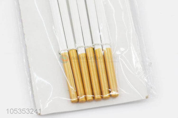 China Factory Supply 6pcs Art Supplies Drawing Art Pen Paint Brush