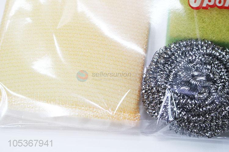 Best Kitchen Cleaning Tool Cleaning Ball And Scouring Pad Set