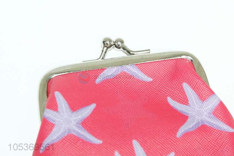 Low Price Cartoon Starfish Pattern Wallet Coin Purse Women