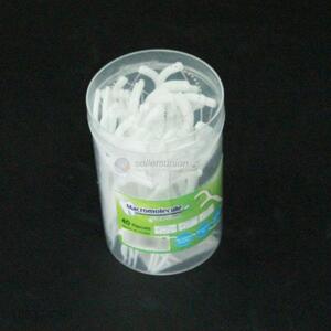 Low price 40pcs dental floss picks individual care tool