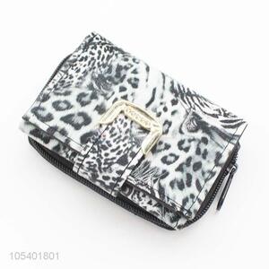 Hot Selling Leopard Print Coin Purse Cheap Card Holder