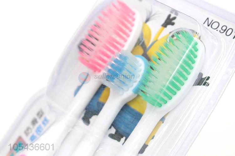 Best Quality 3 Pieces Toothbrush Set For Family