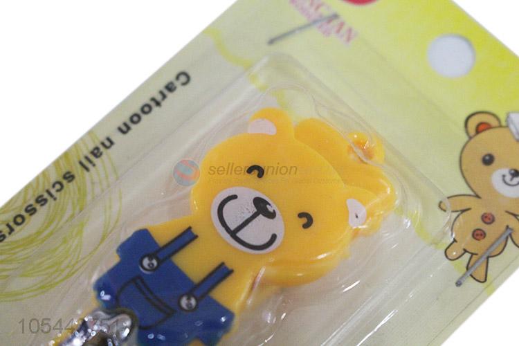 Cartoon Bear Design Baby Nail Clippers Best Nail Care Tool