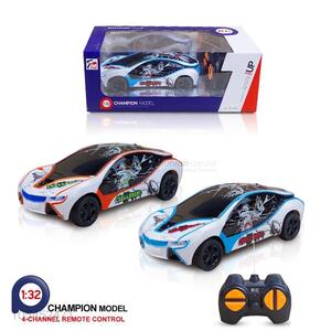 Top manufacturer 1:32 4 ways remote control car w/o batteries