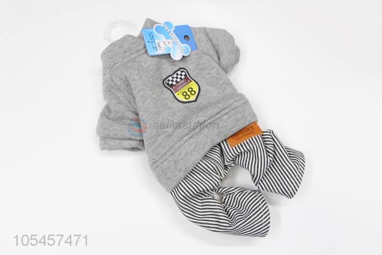 Cartoon Design Soft Add Wool Jumpsuit Cotton-Padded For Pet