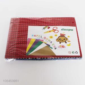 Wholesale cheap 10pcs glitter EVA sheets/paper