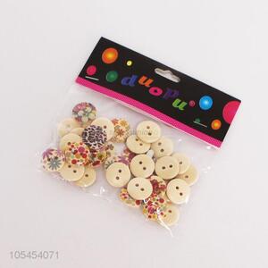 New Design 30 Pieces Wooden Multipurpose Button