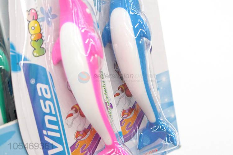 Popular Wholesale Health Cartoon Children Care Toothbrush