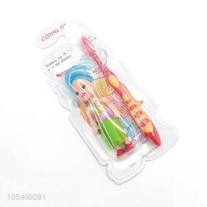 Wholesale Cheap Baby Toothbrush with a Barbie Doll Toy