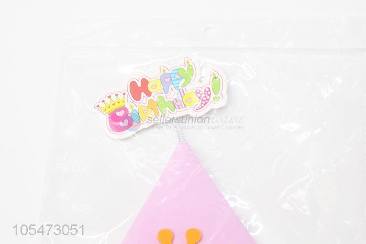 Wholesale promotional kids party hat birthday cartoon ladybird hat