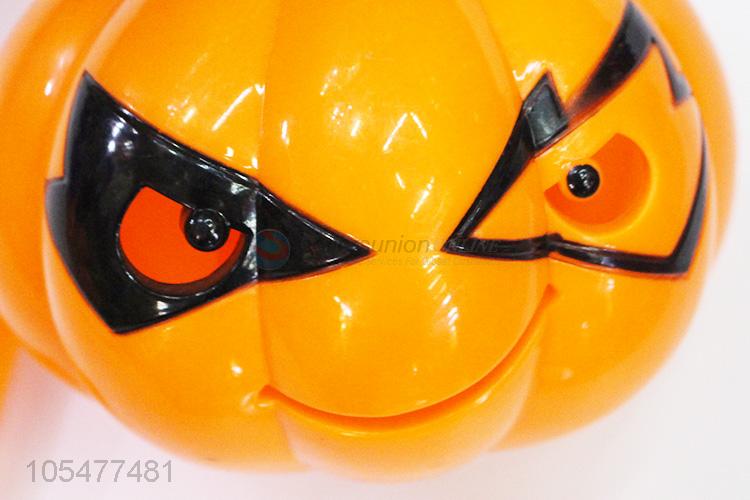 Low price Halloween led flashing sound pumkin lantern