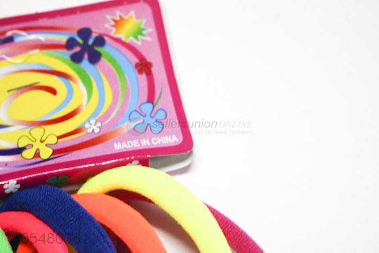 Hottest Professional Hair Ring Set Candy Color Elastic Bands