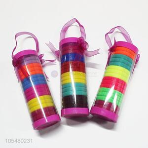 Factory Export Colored Hair-Elastics Ponytail Holder