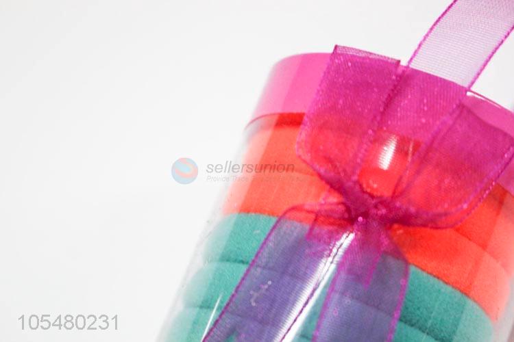 Factory Export Colored Hair-Elastics Ponytail Holder