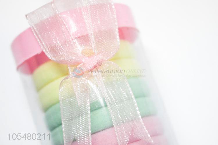 Chinese Factory Hair Rings Elastic Candy Color Hair Rope