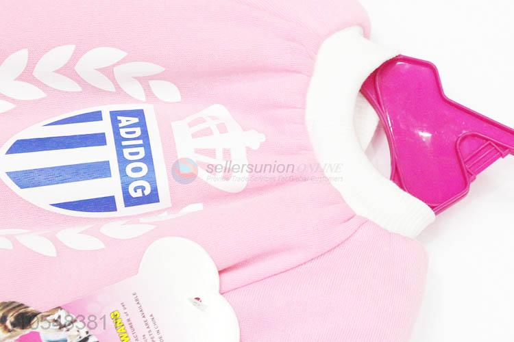 Bottom price pink pet winter coat dog trousers