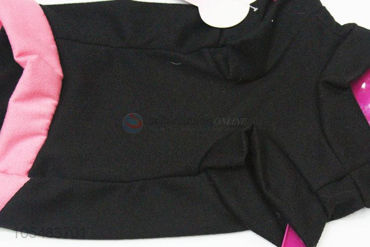 China branded black cotton pet vest dog apparel