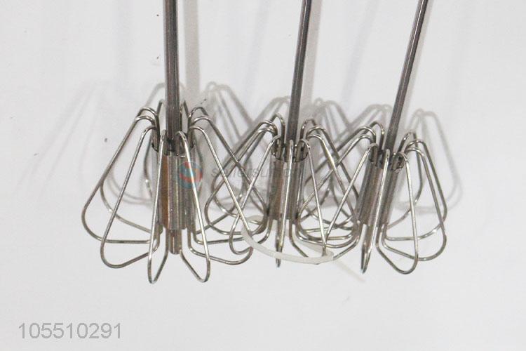 Promotional custom kitchen supplies stainless steel egg whisk