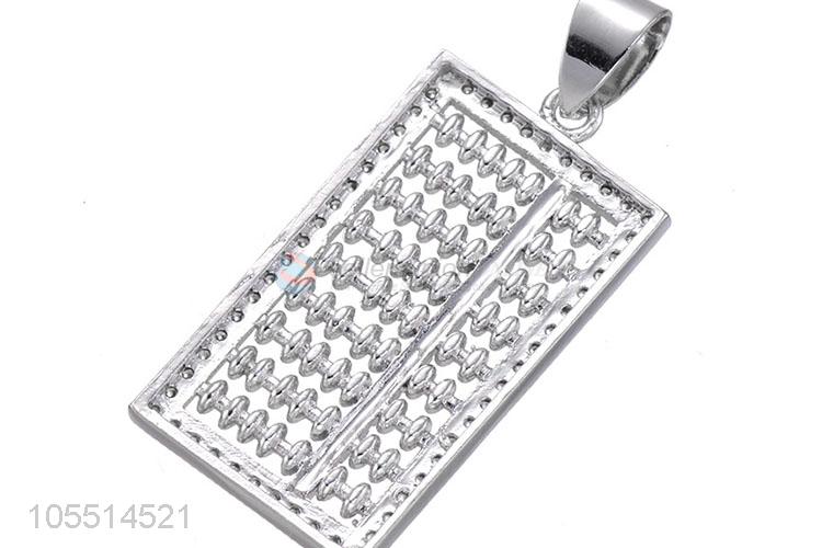 Creative Design Abacus Shape Pendant Popular Necklace Pendant