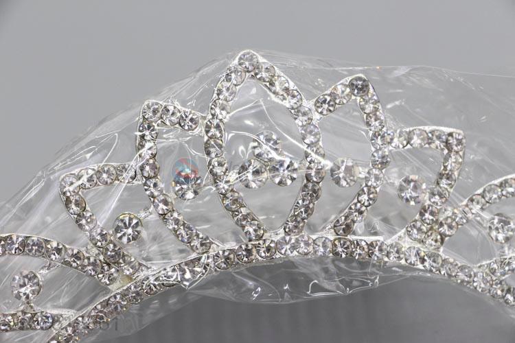 High Sales Hair Jewelry Pearl Crystal Tiaras And Crowns For Bride Wedding