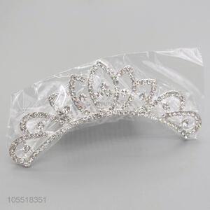 Best Selling Fashion European Styles Silver Tiaras For Bride