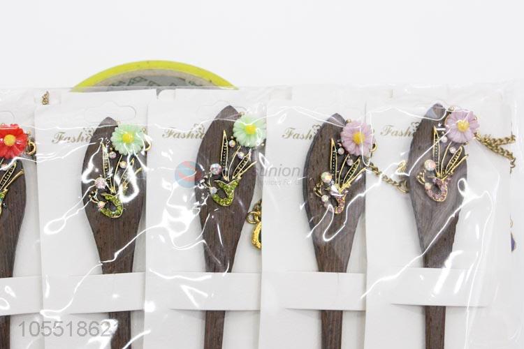 Top Quanlity Elegant Hair Stick Shell Flower Hairpin