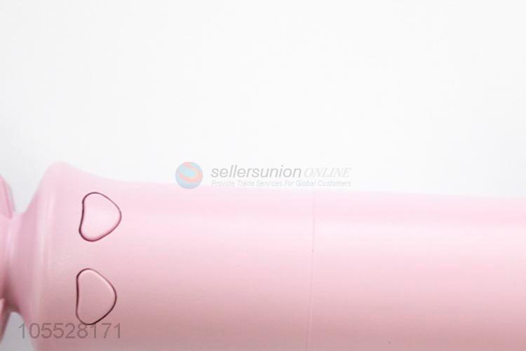 New Advertising Girl Pink USB Charging Handheld Fan