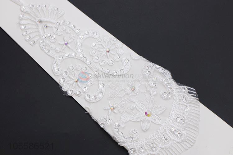 Lowest Price White Wedding Bridal Gloves Wedding Accessories